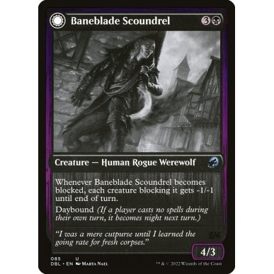 Baneblade Scoundrel // Baneclaw Marauder
