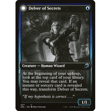 Delver of Secrets // Insectile...