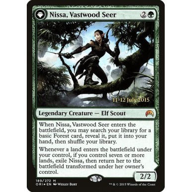 Nissa, Vastwood Seer // Nissa, Sage...