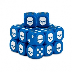 Warhammer - Set 20 Dadi a 6 Facce - Blu (12mm) 2