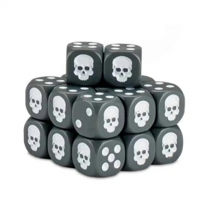 Warhammer - Set 20 Dadi a 6 Facce - Grigi (12mm) 2