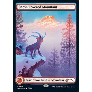 Snow-Covered Mountain