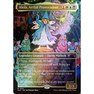 Alela, Artful Provocateur