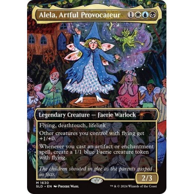 Alela, Artful Provocateur