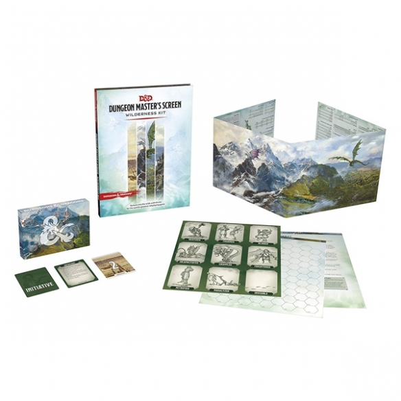 Dungeons & Dragons - Schermo del Dungeon Master - Wilderness Kit (ENG) Accessori Dungeons & Dragons