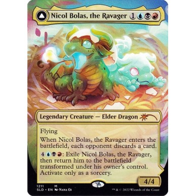 Nicol Bolas, the Ravager // Nicol...