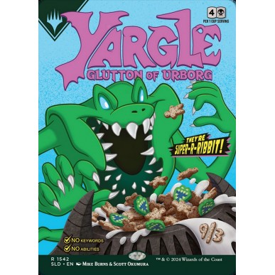 Yargle, Glutton of Urborg // Yargle,...