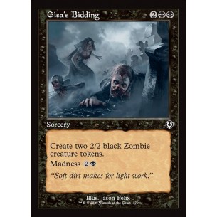 Gisa's Bidding