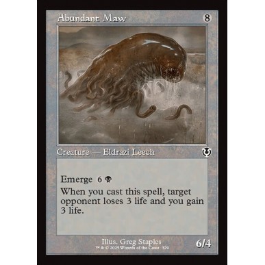Abundant Maw