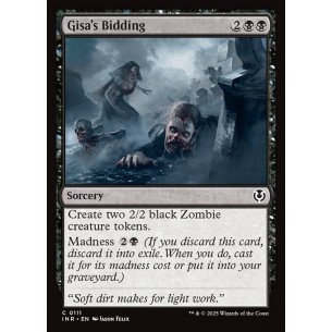 Gisa's Bidding