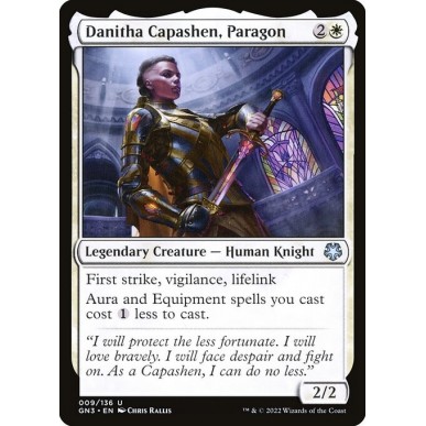 Danitha Capashen, l'Esemplare