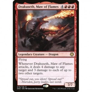 Drakuseth, Fauce di Fiamme