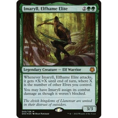 Imaryll, Élite del Regno Elfico