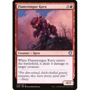 Kavu Lingua Fiammeggiante