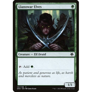 Elfi di Llanowar