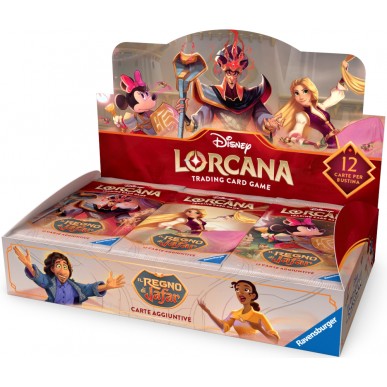 Lorcana - Il Regno di Jafar - Booster Pack Display da 24 Buste (ITA)