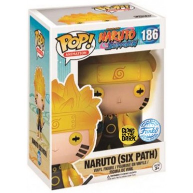 Funko Pop Animation 186 - Naruto (Six Path) - Naruto Shippuden (Glows in the Dark) (Special Edition)