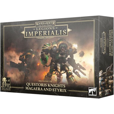 Legions Imperialis - Mechanicum - Questoris Knights Magaera and Styrix