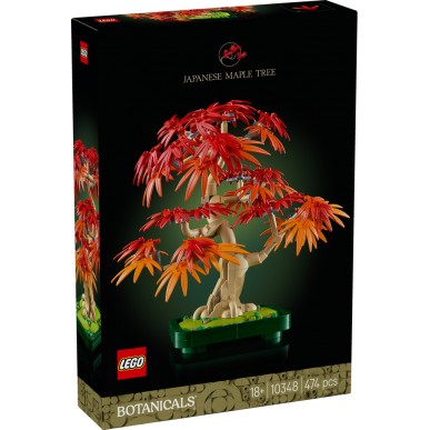 LEGO Botanicals - 10348 - Bonsai di Acero Rosso Giapponese