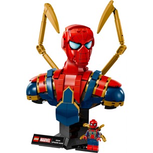 LEGO Marvel - 76326 - Busto di Iron Spider-Man 2