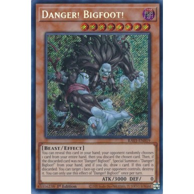 Danger! Bigfoot! (V.5 - Secret Rare)
