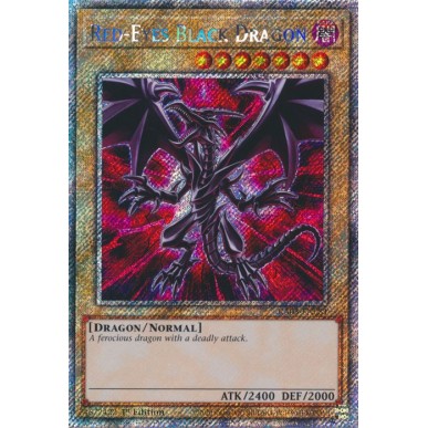 Red-Eyes Black Dragon (V.1 - Platinum...