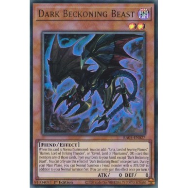Dark Beckoning Beast (V.2 - Ultra Rare)