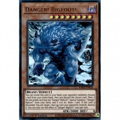Danger! Bigfoot! (V.4 - Ultra Rare)