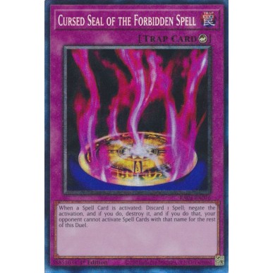 Cursed Seal of the Forbidden Spell...