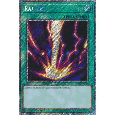 Raigeki (V.1 - Platinum Secret Rare)