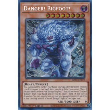 Danger! Bigfoot! (V.6 - Secret Rare)