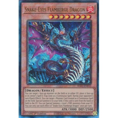 Drago Flamberga Occhi di Serpente...