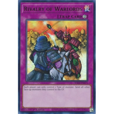 Rivalità dei Signori della Guerra...