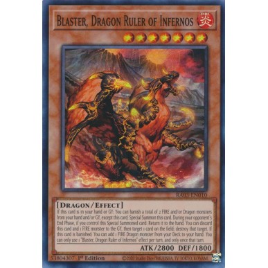 Blaster, Dragon Ruler of Infernos...