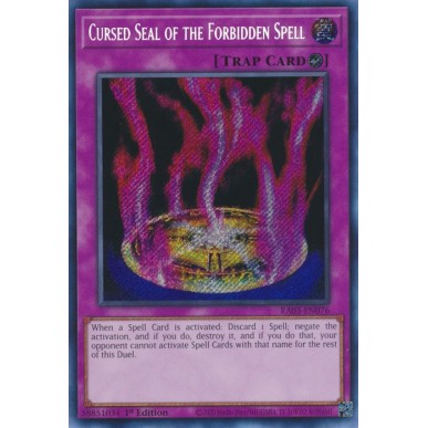 Cursed Seal of the Forbidden Spell...