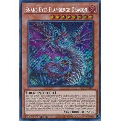 Drago Flamberga Occhi di Serpente...