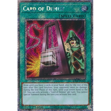 Card of Demise (V.1 - Platinum Secret...
