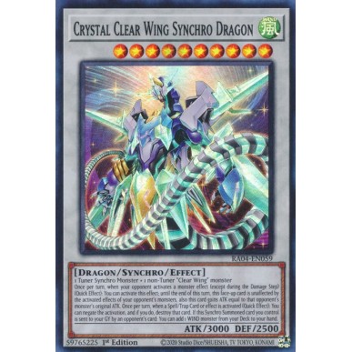Crystal Clear Wing Synchro Dragon...