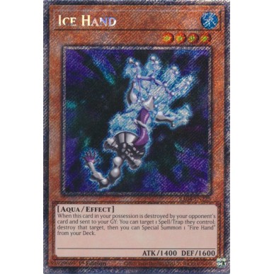 Ice Hand (V.2 - Platinum Secret Rare)