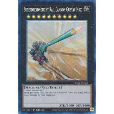 Superdreadnought Rail Cannon Gustav...