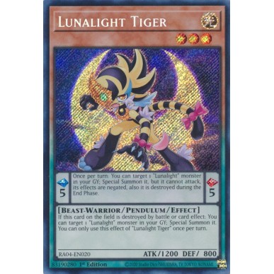 Lunalight Tiger (V.3 - Secret Rare)