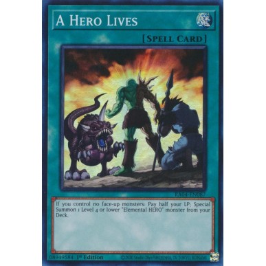 Un Eroe Sopravvive (V.1 - Super Rare)