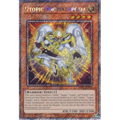 Utopic Onomatopoeia (V.7 - Platinum...