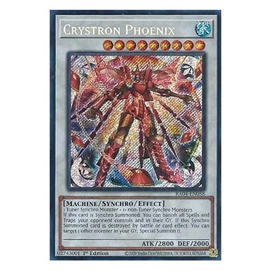 Crystron Phoenix (V.3 - Secret Rare)