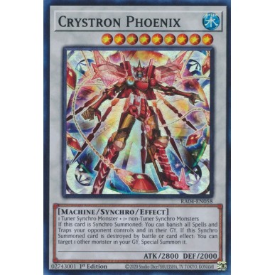 Crystron Phoenix (V.1 - Super Rare)