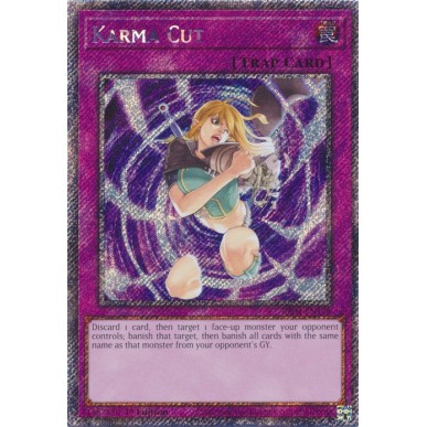 Karma Cut (V.2 - Platinum Secret Rare)