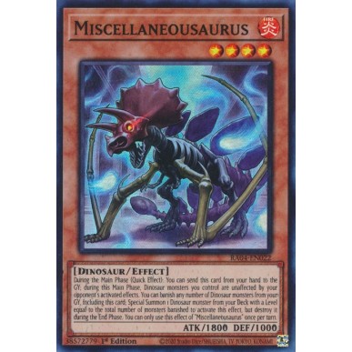 Miscellaneousaurus (V.1 - Super Rare)