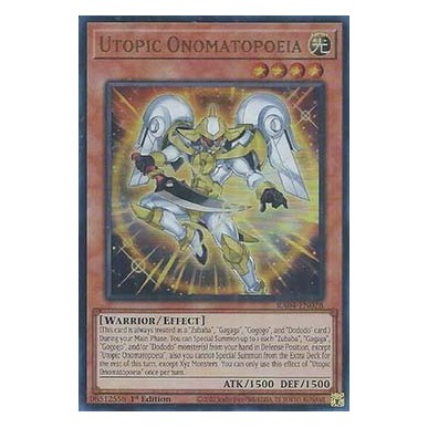 Onomatopea Utopica (V.2 - Ultra Rare)