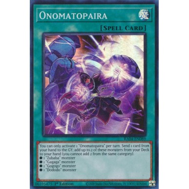 Onomatopaira (V.1 - Super Rare)