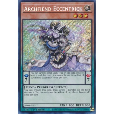 Archfiend Eccentrick (V.3 - Secret Rare)